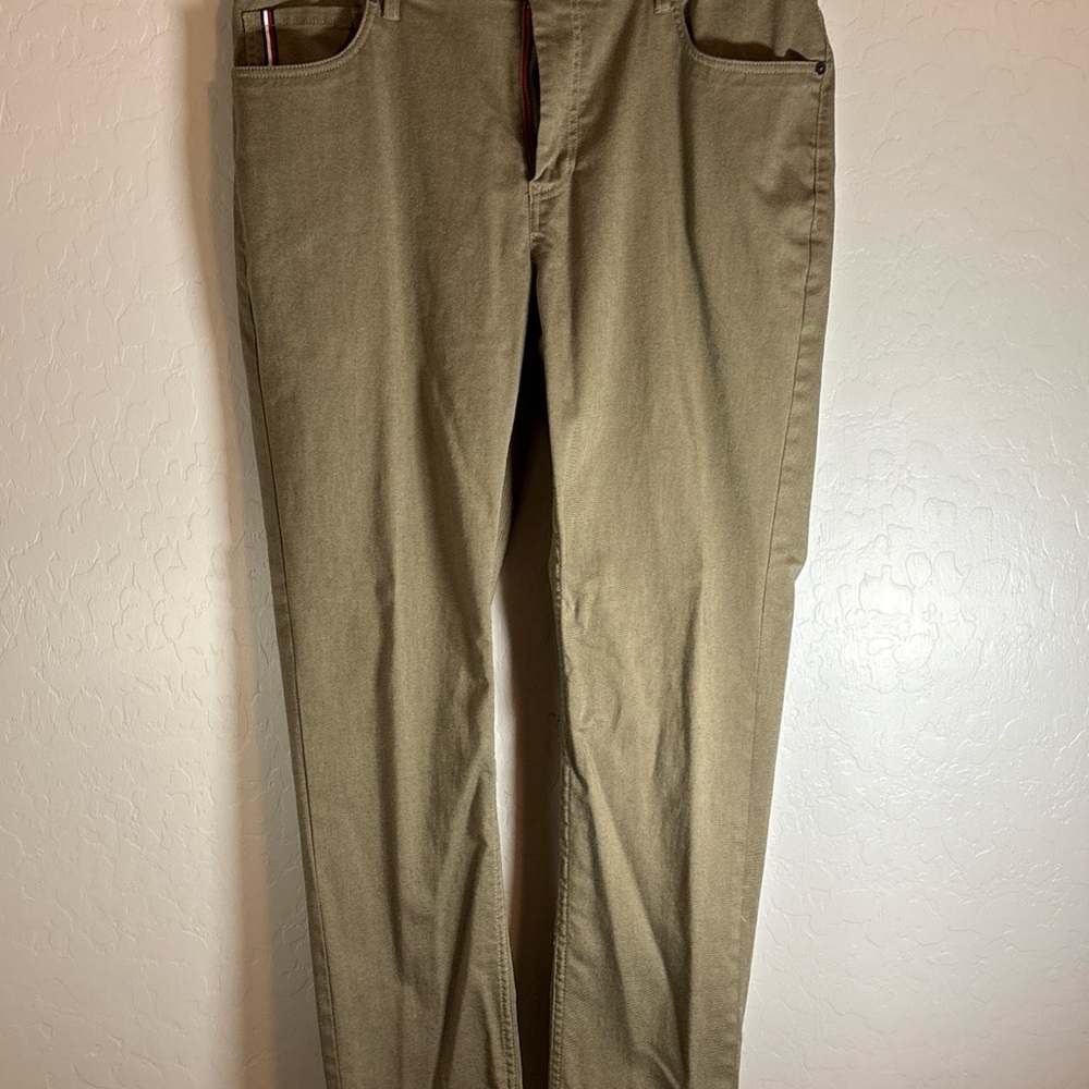 Tommy Hilfiger Green Chino Cotton Jeans Trousers 36/32 W36 L32